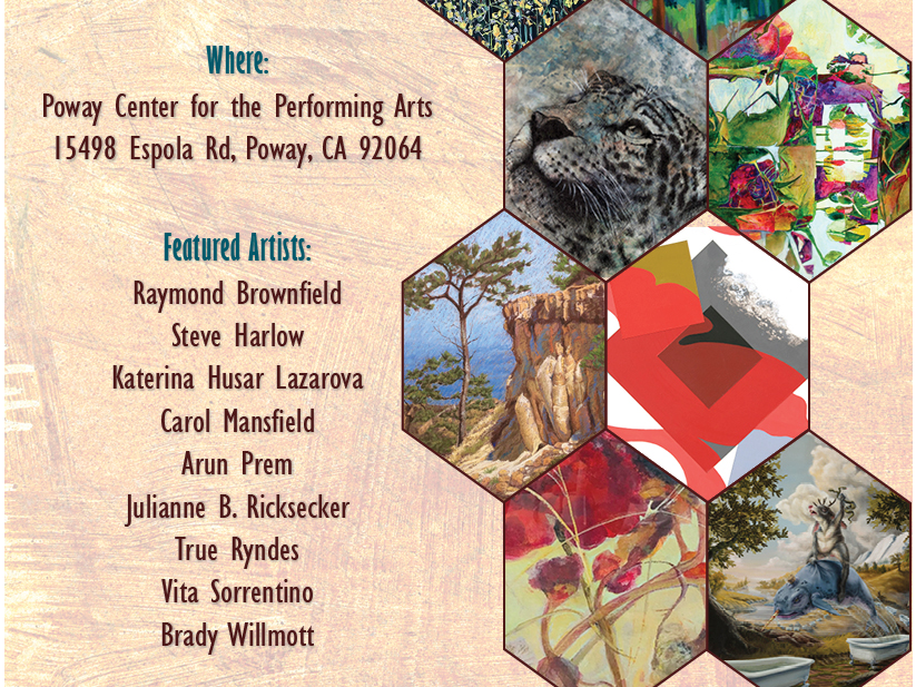 A collage of pictures from various artists 